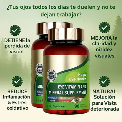 ZOOONE VITA EYES | 90 CÁPSULAS 2x1 Q199.99+ envio gratis - 100% Natural