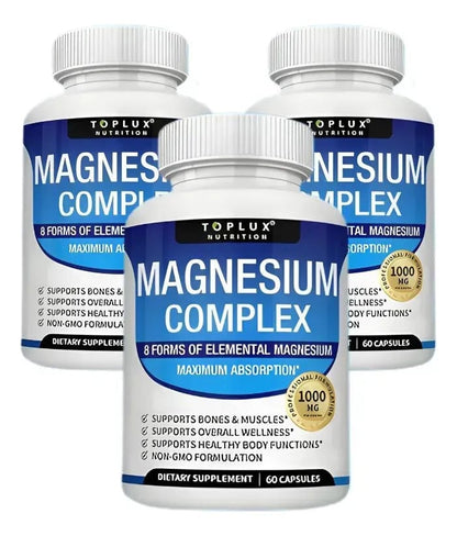 Magnesio Complex® ™ Q175  Complejo de magnesio 8 en 1 + envio gratis