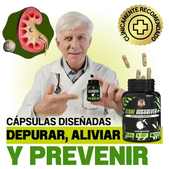 STONE DISSOLVER™ - Disuelve Cálculos, Alivia Dolor y Mejora el Flujo Urinario+envio gratis 2 por 1