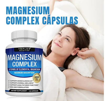 Magnesio Complex® ™ Q175  Complejo de magnesio 8 en 1 + envio gratis
